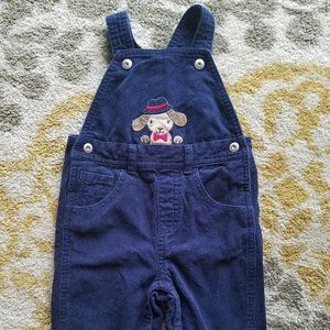 Size 6-12m Gymboree Handsome Pup Overalls